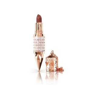 NIB $120 La PRESTIGE PARIS Prestige Diamond Lotus Flower Velvet Lipstick